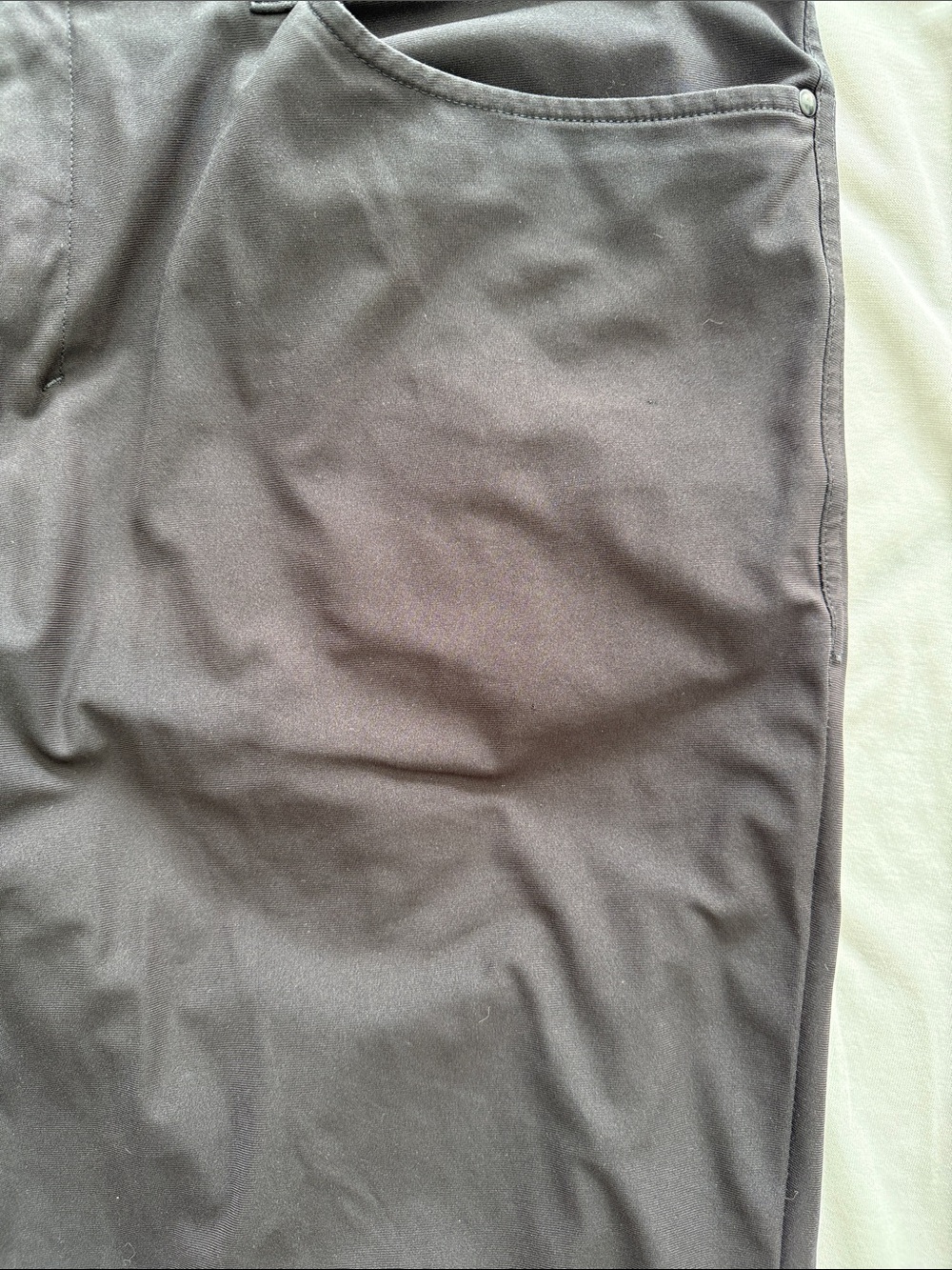 LULULEMON Men’s ABC Pant, Black Straight-Leg. - Picture 5 of 7